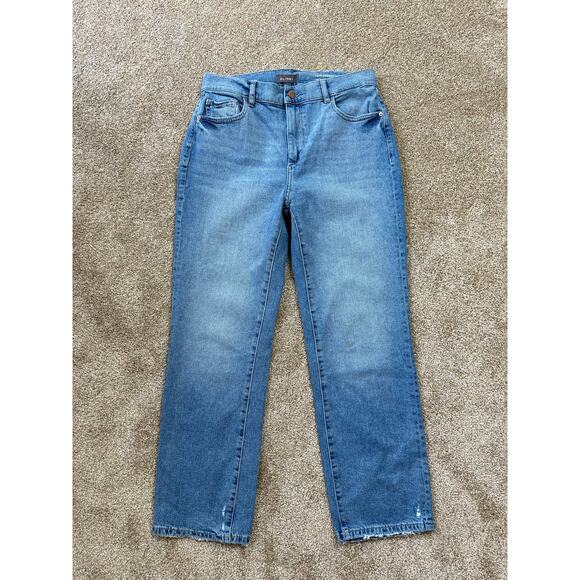 DL1961 Patti Straight Leg High Rise Vintage Ankle Leg Jeans Size 6/28 - Picture 1 of 4